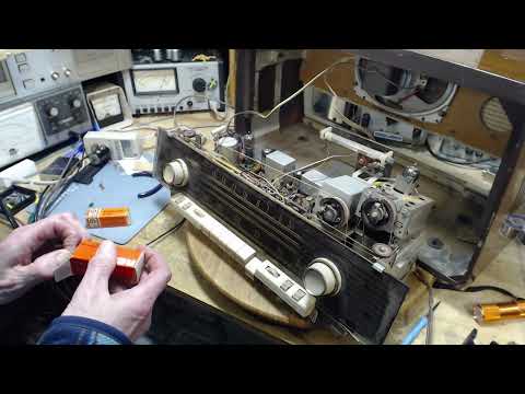 Nordmende Turandot Tube Radio Video #3 - ECC85 vs 6BZ7 vs 6BQ7 Dual Triodes
