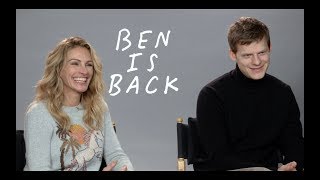 BEN IS BACK: Julia Roberts and Lucas Hedges Interview video