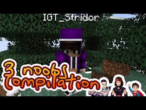 3 Noobs Play Minecraft Survival (2-Hour Epic Journey to the End!)