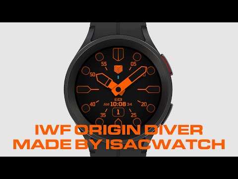 IWF Origin Diver watch face