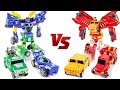 HelloCarbot Season5 ProudZet VS MahaPeace Mach Peace Docking Vehicles OneTouch Transformation