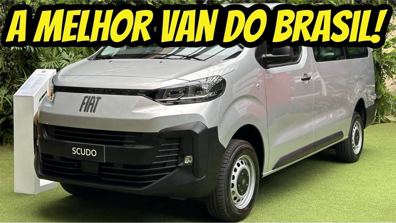 Fiat Scudo, Citroen Jumpy e Peugeot Expert 2025 - QUANTO CUSTA? O QUE MUDOU? A MELHOR VAN DO BRASIL!