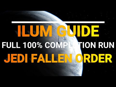 Star Wars Jedi: Fallen Order - Ilum 100% Completion Guide (Empire Strikes Harder Difficulty)