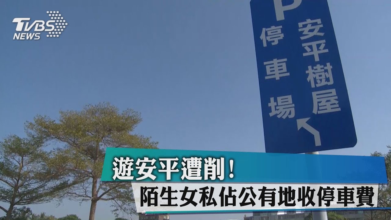 遊安平遭削! 陌生女私佔公有地收停車費