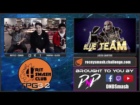 TPG 32 - LOSERS QUARTERS - Wefflez + Conrad Vs. PIkaPIka + Glazed