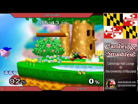 UMD Smashfest 1/31/14 - K9 vs Phatcat Losers Finals