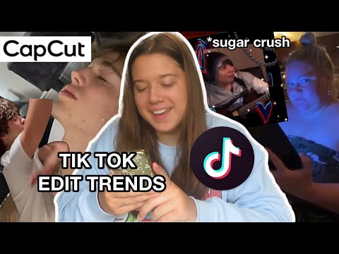 trying popular TIK TOK EDIT TRENDS!