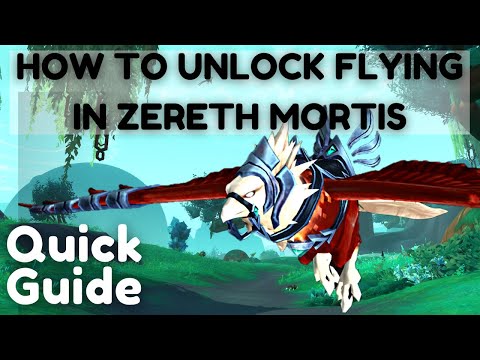 How to Unlock Flying in Zereth Mortis, Explained in 2 Minutes - 9.2 Eternity's End Shadowlands Guide