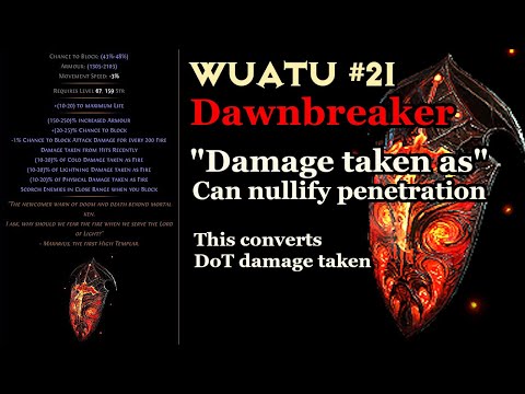 Dawnbreaker is pretty strong. WUATU #21 - Path of Exile (3.17 Archnemesis)