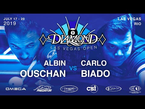Albin Ouschan vs Carlo Biado | 2019 Diamond Las Vegas Open