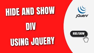 Hide and Show Div using jQuery | On Click Hide and Show Div [HowToCodeSchool.com]