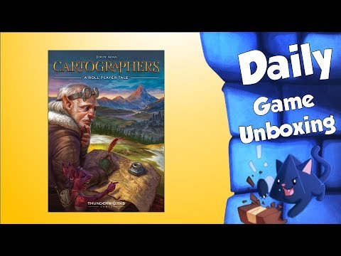 Daily Game Unboxing – Cartographers: A Roll Player Tale