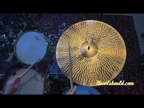 RARE Paiste SIGNATURE Bright Ride 20” CLEAN Look CLEAN Sound! Glassy Shimmering! 2574 g image 7