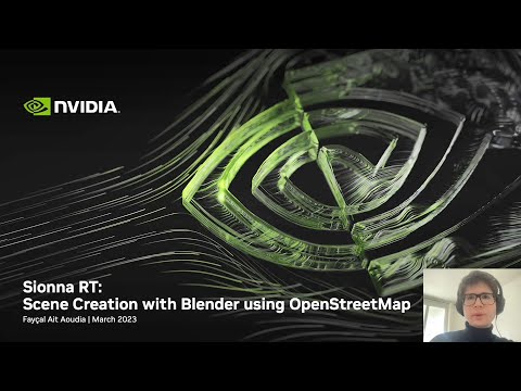 Sionna RT: Scene Creation with Blender using OpenStreetMap