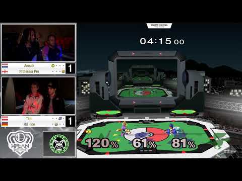 HFLAN 19 - Ice / Timi Vs. Amsah / Professor Pro - Winners Semis - Melee Doubles