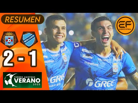 📹 Resumen: Blooming 2 - 1 Bolivar | Torneo Amistoso 2025 - Final de ida