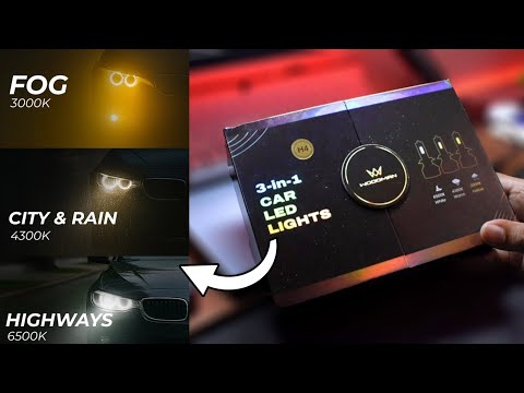 Woodman Bold 3 in 1 LED Headlight | India's First Remote Controlled Headlight