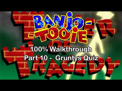 Banjo Tooie 100% Walkthrough - Part 10 - Gruntildas Quiz