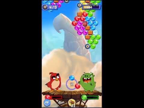 Angry Birds POP 2 Level 136 - NO BOOSTERS 😠🐦📌 | SKILLGAMING ✔️