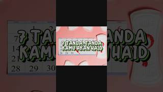 Download lagu TANDA-TANDA HAID AKAN DATANG #islamic #maherzain #islam #yearofyou #shortvideo mp3