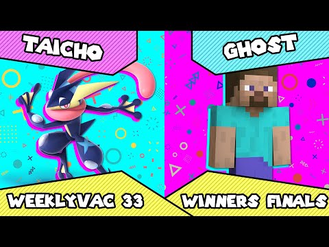 WeeklyVAC 33 - SSBU - Taicho (Greninja) vs Ghost (Steve)