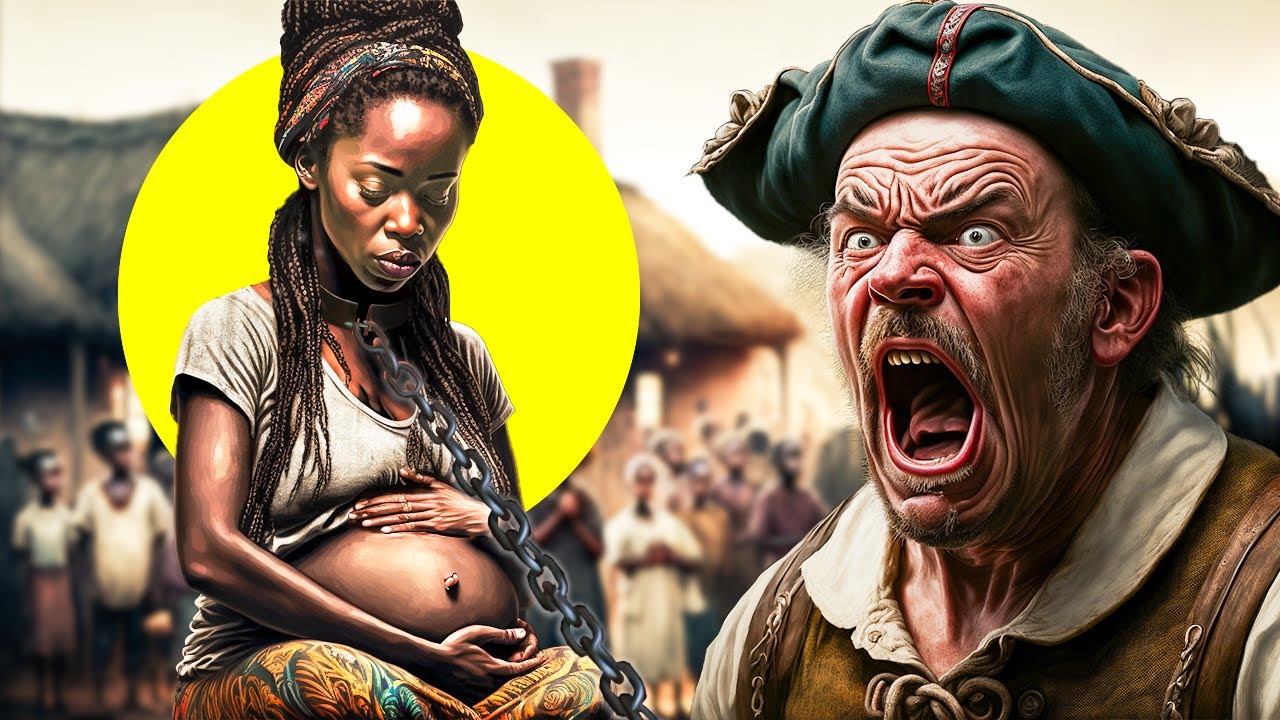 What were large farms used as slaves?