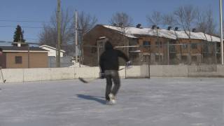 preview picture of video 'Drummondville hockey Outdoor'