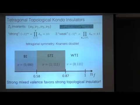 SPICE Young Leaders Workshop - Maxim Dzero - Topological insulators driven by an electron spin