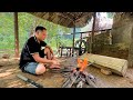 Primitive Skills: 1825 days leave the village and go to the forest live with challenge (full video)
