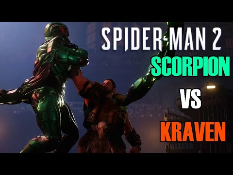 Marvel's Spider-Man 2 Kraven Defeats Scorpion Reaction!