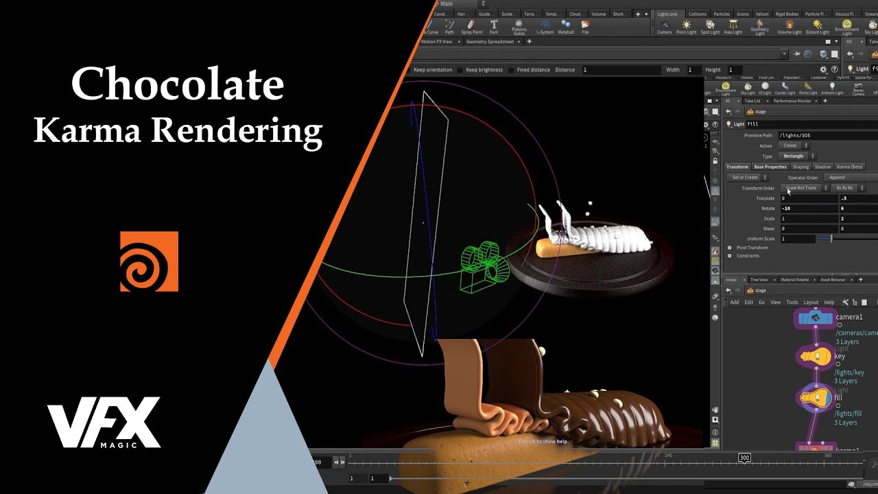 Houdini Chocolate Rendering | Karma | Solaris