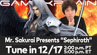 Mr. Sakurai Presents Announced for Sephiroth on December 17!