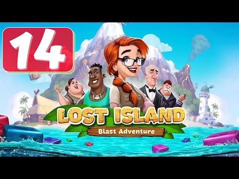Lost Island Blast Adventure - Chapter 14 - Treetop Sanctuary 4 - Gameplay