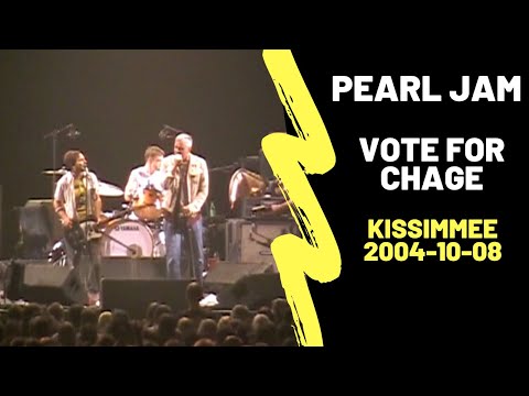 Pearl Jam 2004-10-08 Kissimmee, FL [Vote for Change Tour]
