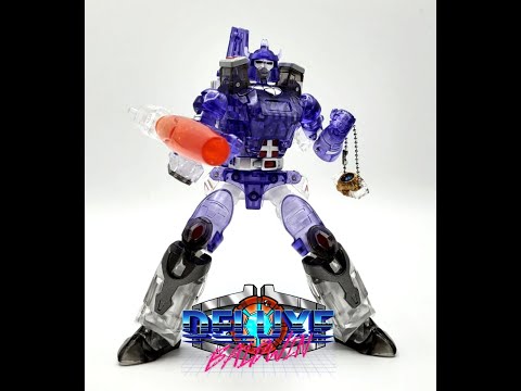 NewAge Legends Class H23T Darius Transformer Review. (Translucent G1 Galvatron)