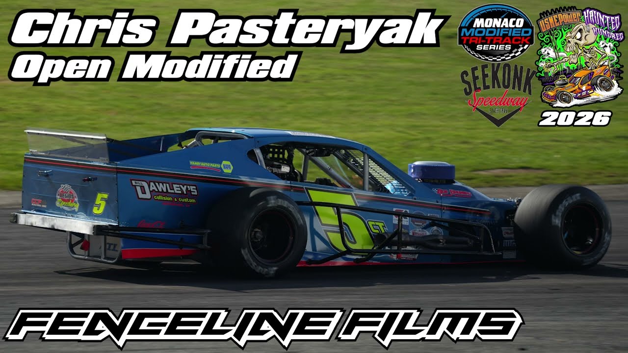 Chris Pasteryak Monaco Tri Track Modified USNE Power Haunted Hundred XL Seekonk Speedway 2026