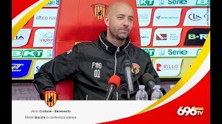 crotone-benevento-la-conferenza-live-di-bucchi