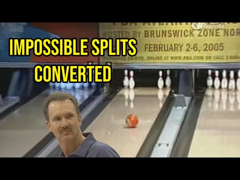 IMPOSSIBLE splits made by PBA pro's | Bowling split conversions