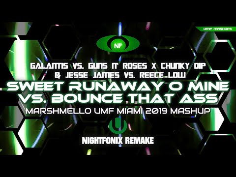 Sweet Runaway O Mine vs. Bounce That Ass | Marshmello UMF Miami 2019 Mashup (Nightfonix Remake)