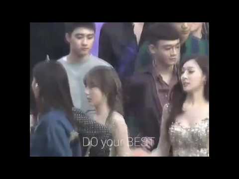 [Taeyeon and Tiffany] TaeNy Moment During DMC Rehearsal