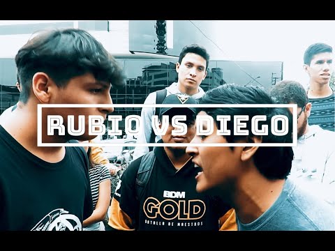 RUBIO vs DIEGO (Semifinal) - Audición BDM Interuniversitaria - Facultad de Freestyle - 2019