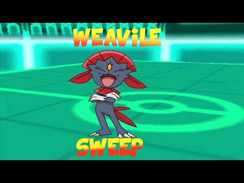 Weavile sweep! (The ubers killer)