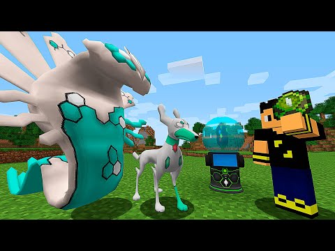 Peguei o Zygarde Shiny no Minecraft Pixelmon