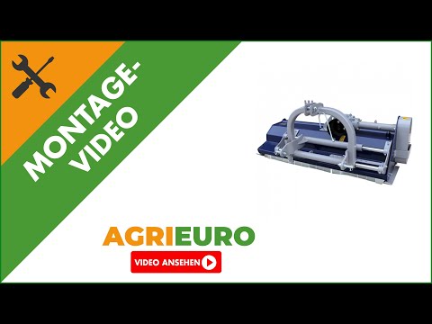 Montage-Video Mulcher für Traktoren - Schlegelmäher BullMach REA