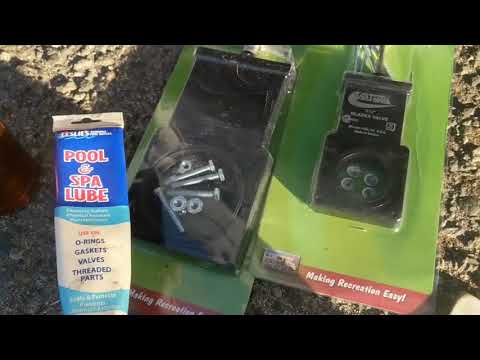 Installing Valterra Bladex gate valve in RV