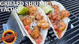🔥 Quick-Marinated Shrimp Tacos on the Weber Kettle Griddle | Fast & Flavorful!