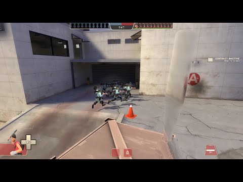 Team Fortress 2 Bot Wars 10 Pyro Vs 10 Soldier