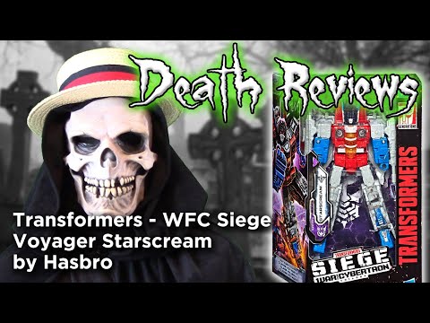 Death Reviews: Starscream - Voyager - WFC Siege