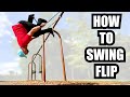 How To Backflip Off A Swing