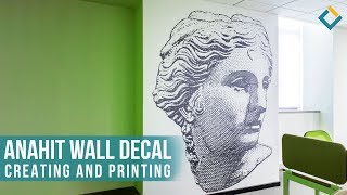 Creating and Printing of Vinyl Wall Decal